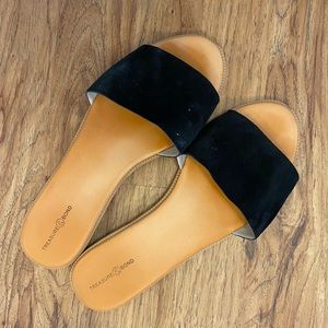 Treasure & Bond Mere Flat Slide Sandal - Size 12
